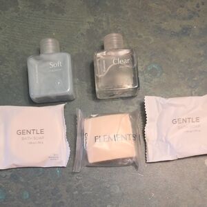 5 Piece Set Of Elements Bath Soap, Shampoo& Conditioner. Also Bio Energy   Items